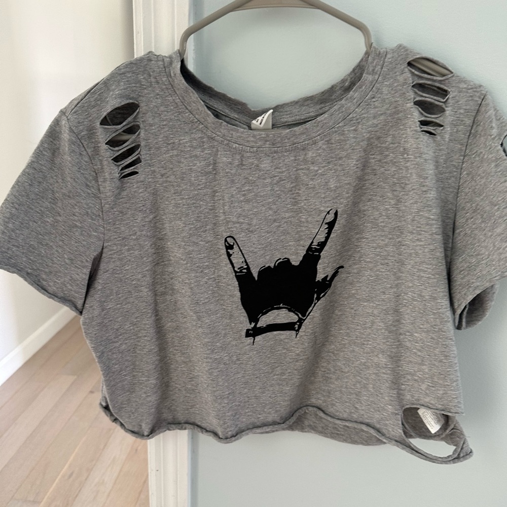 Rock crop top